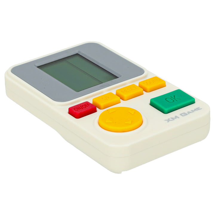 Bærbar elektronisk arkadespilkonsol, hvid