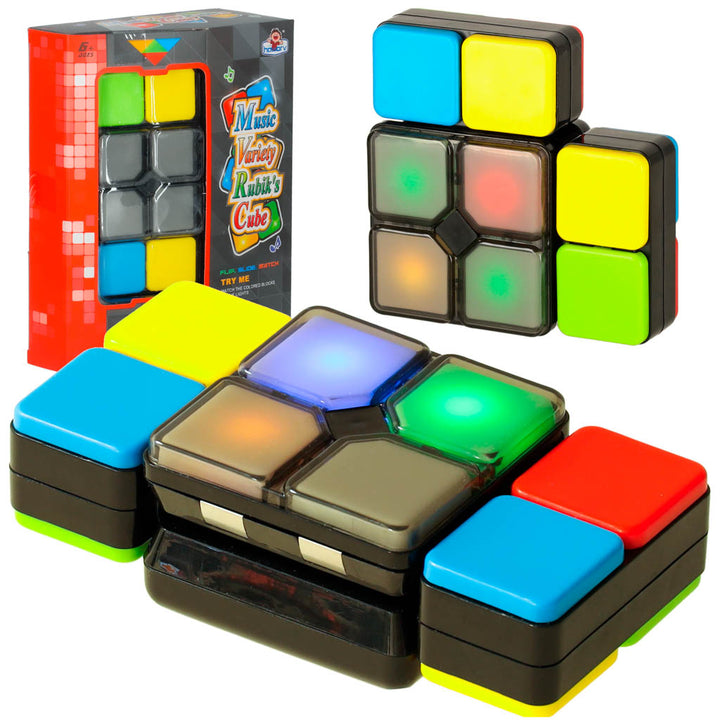 LED-puslespil terning arkadespil