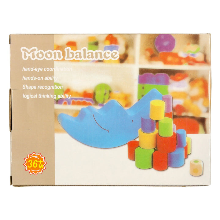 Balancing Moon træ Montessori arkadespil