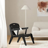 Smuk stol i enkelt, moderne udtryk, 55x72x70 cm, sort