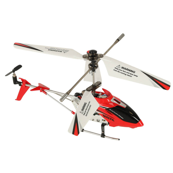 SYMA S107H 2.4GHz RTF RC helikopter rød
