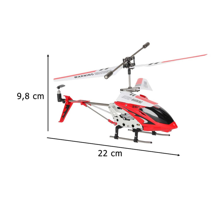 SYMA S107G RC helikopter rød