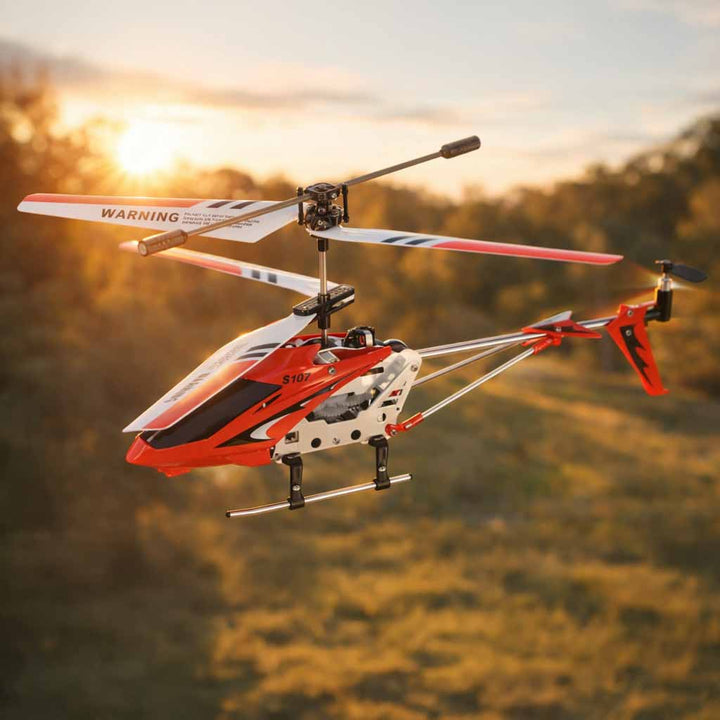 SYMA S107G RC helikopter rød