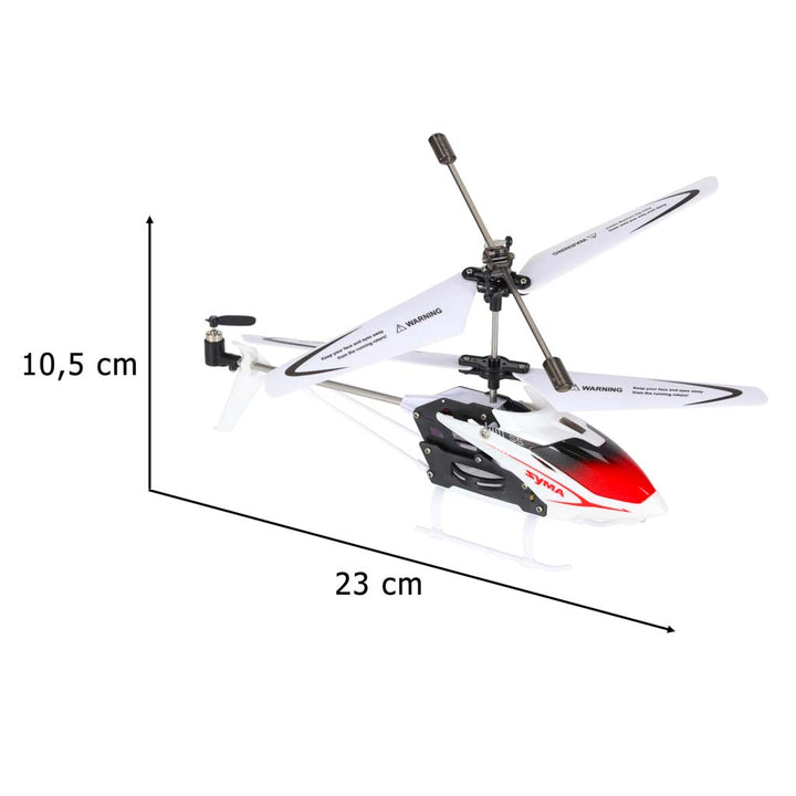 SYMA S5 3CH RC helikopter hvid