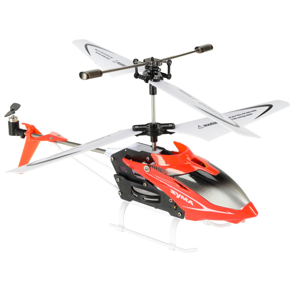 SYMA S5 3CH RC helikopter rød