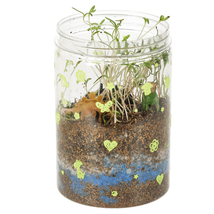 Dinosaur-avlsterrariumprojektor med LED-natlys