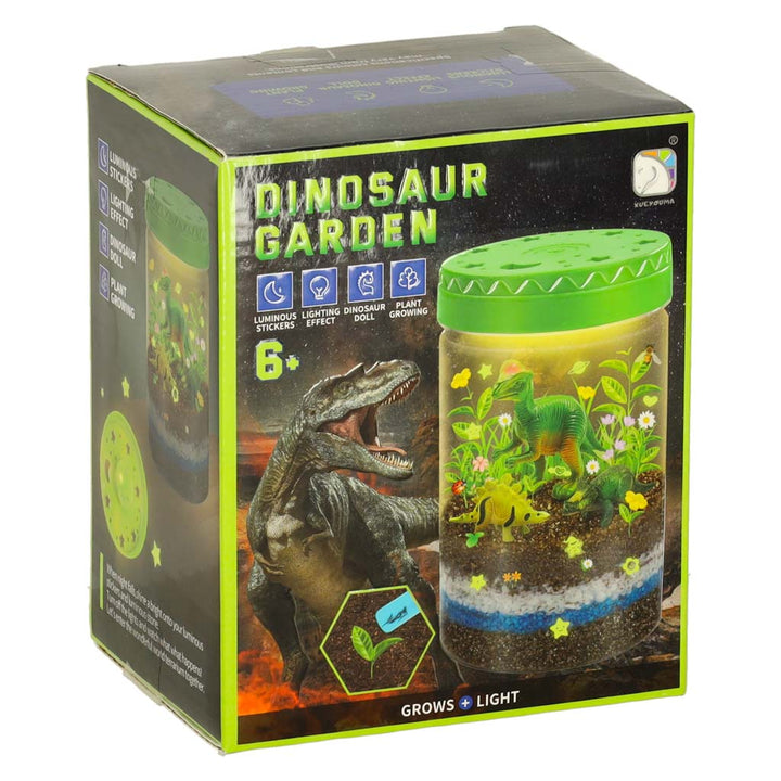 Dinosaur-avlsterrariumprojektor med LED-natlys