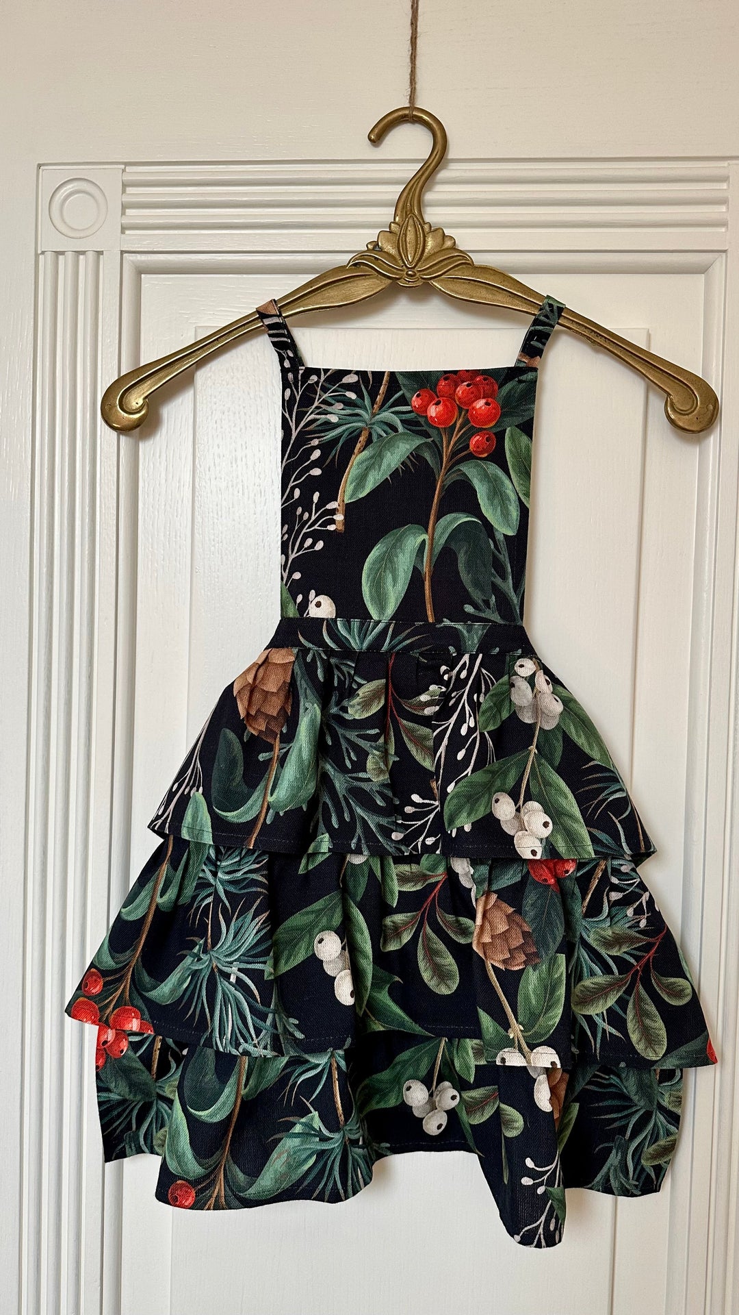 Forklæde til børn, juletema | Christmas Forest