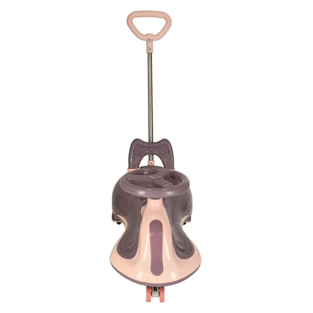 LED Swing FIX S2 gravity ride løbehjul med håndtag lilla maks. 100 kg