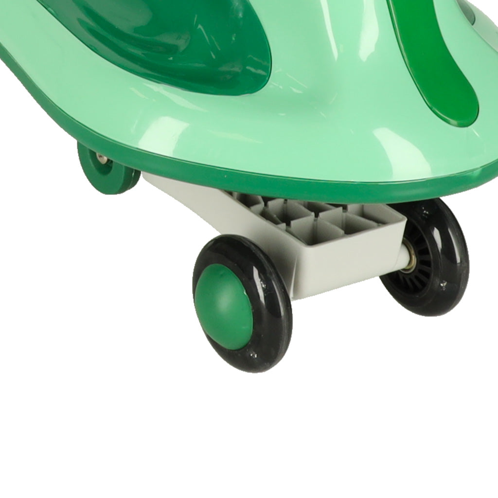 LED Swing FIX S2 gravitationsscooter med håndtag grøn maks. 100 kg