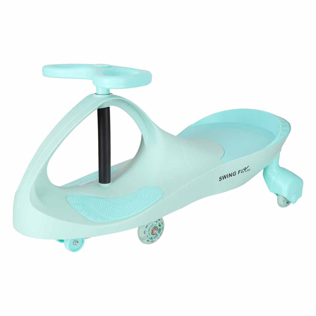 Gravity ride lysende LED-hjul i mintgrøn