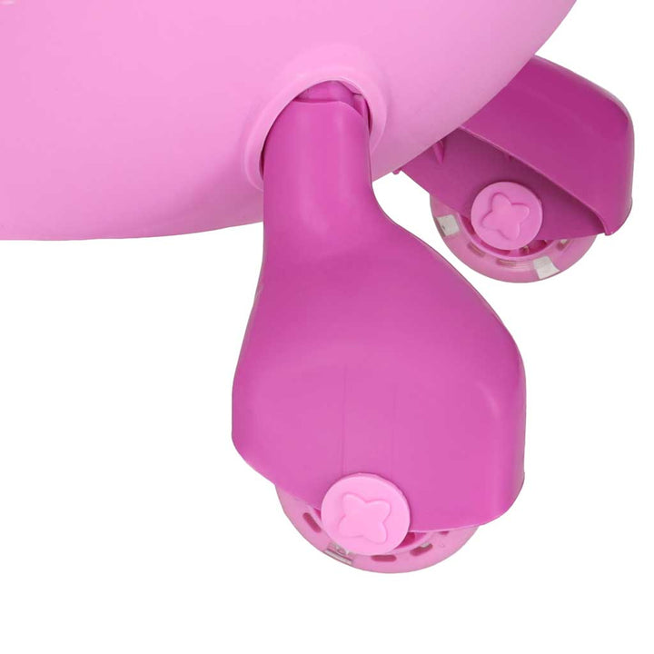 Gravity ride lysende LED-hjul i lyserød