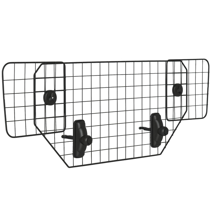 Hundebeskytter bil universal bagagerumsbeskytter 90-120 cm justerbar metal