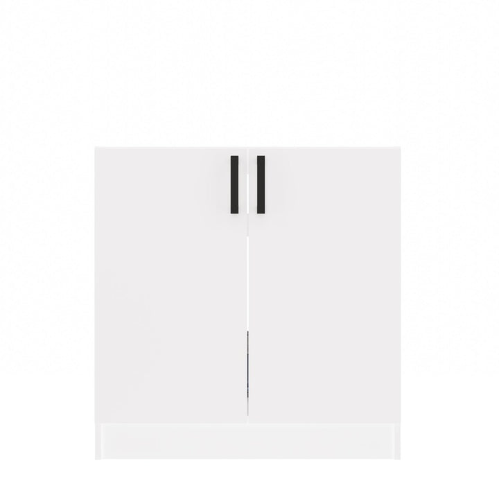 Køkkenskab/underskab til vask, Bredde: 80 cm Dybde: 45,5 cm Højde: 82 cm, hvid