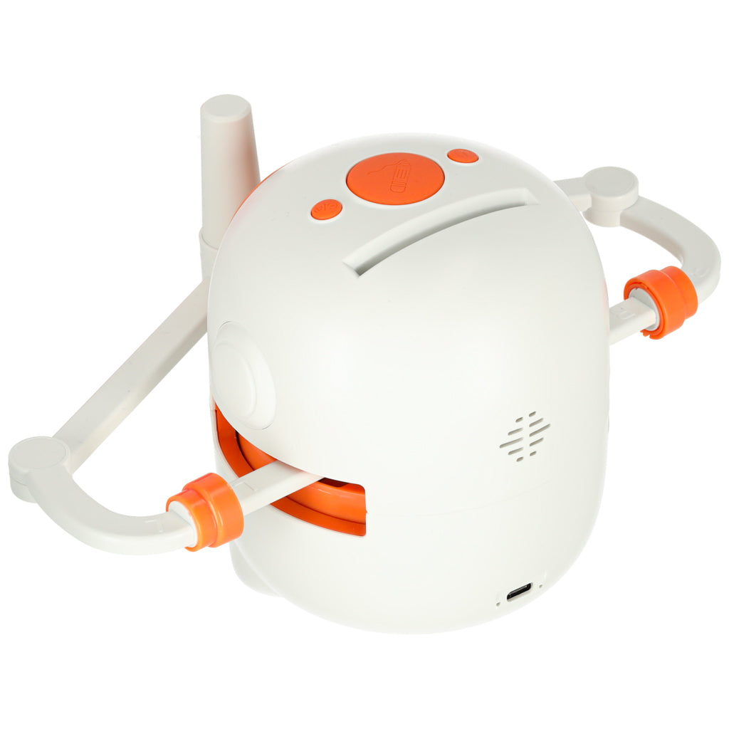 Pædagogisk robot interaktiv læring til at tegne, skrive, fiche, sæt, markører, orange