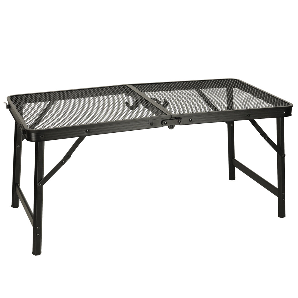 LUARO rejsebord camping catering klapbord 80 x 40 x 66 x 37 cm