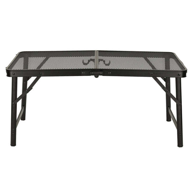 LUARO rejsebord camping catering klapbord 80 x 40 x 66 x 37 cm