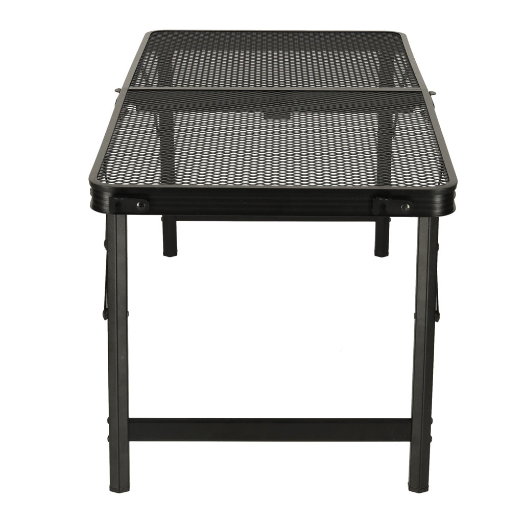 LUARO rejsebord camping catering klapbord 80 x 40 x 66 x 37 cm