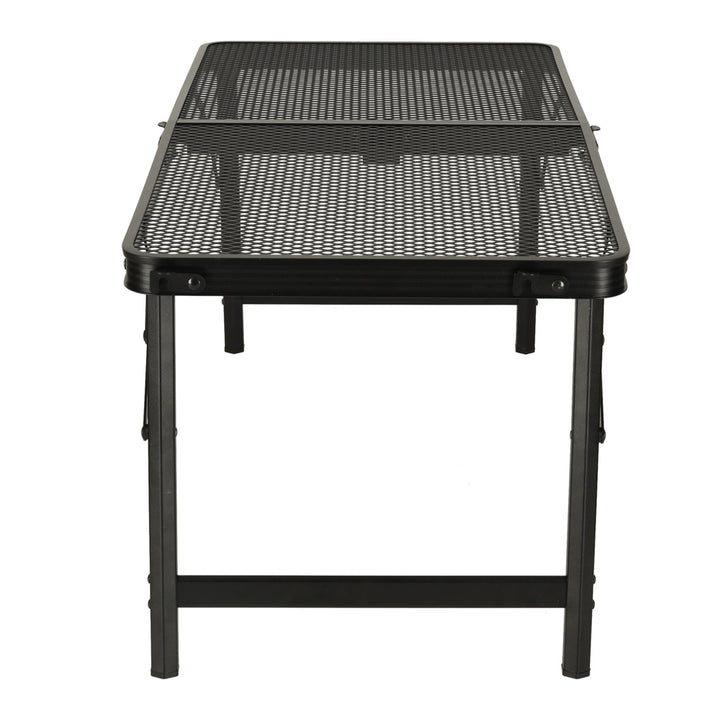 LUARO rejsebord camping catering klapbord 80 x 40 x 66 x 37 cm