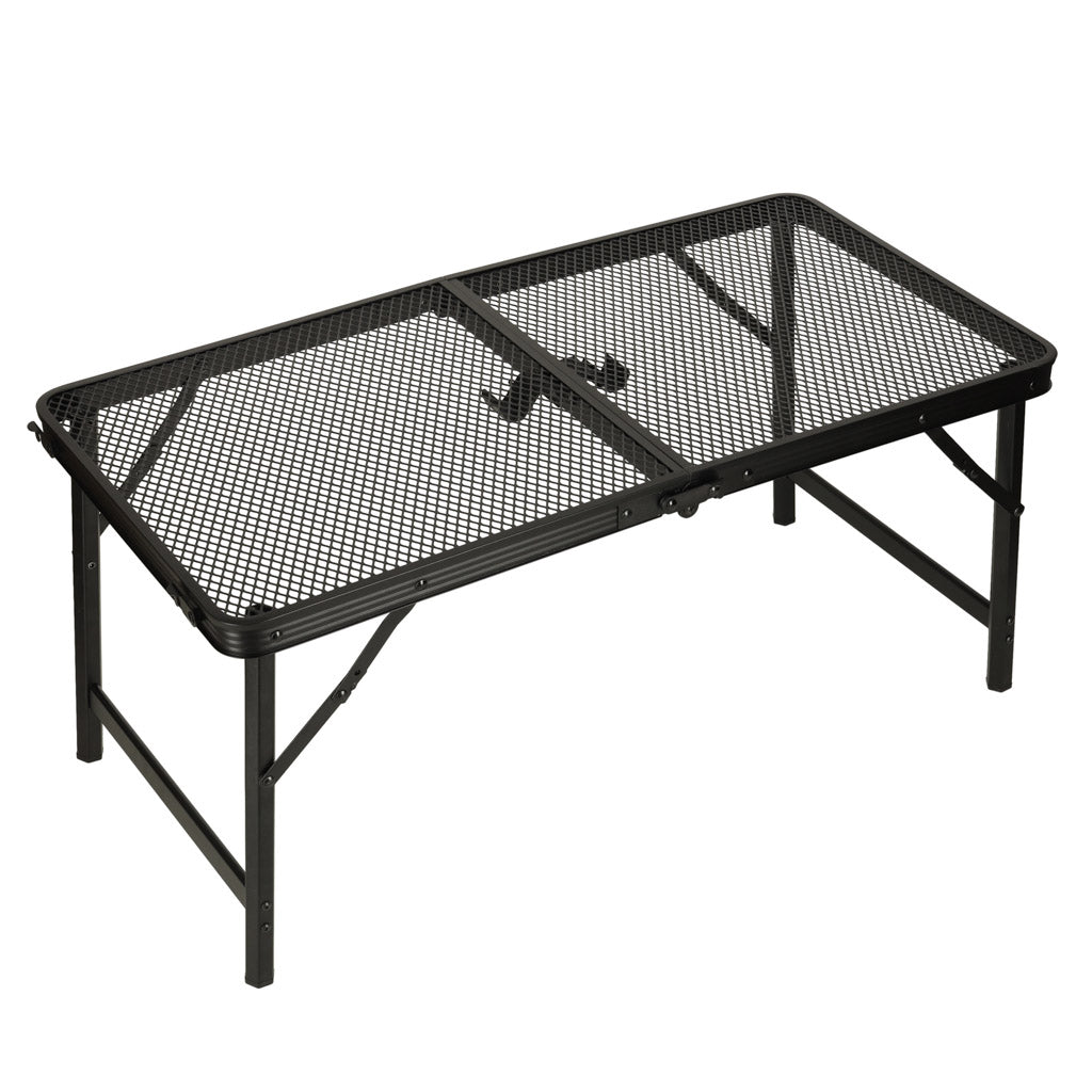 LUARO rejsebord camping catering klapbord 80 x 40 x 66 x 37 cm