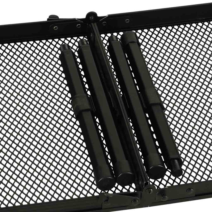LUARO rejsebord camping catering klapbord 80 x 40 x 66 x 37 cm