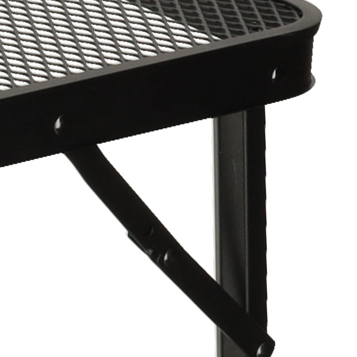 LUARO rejsebord camping catering klapbord 80 x 40 x 66 x 37 cm