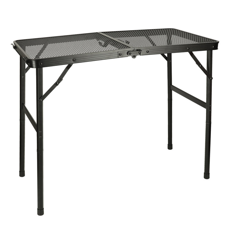 LUARO rejsebord camping catering klapbord 80 x 40 x 66 x 37 cm