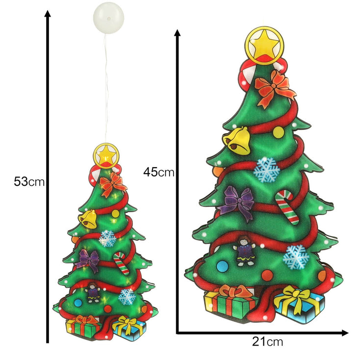 LED-lys vedhæng juletræsdekoration 45 cm