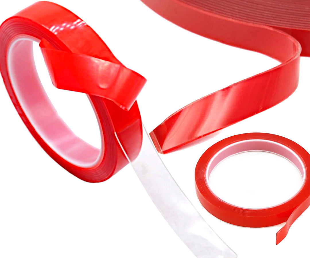 Dobbeltklæbende akryltape 10 mm x 3 m