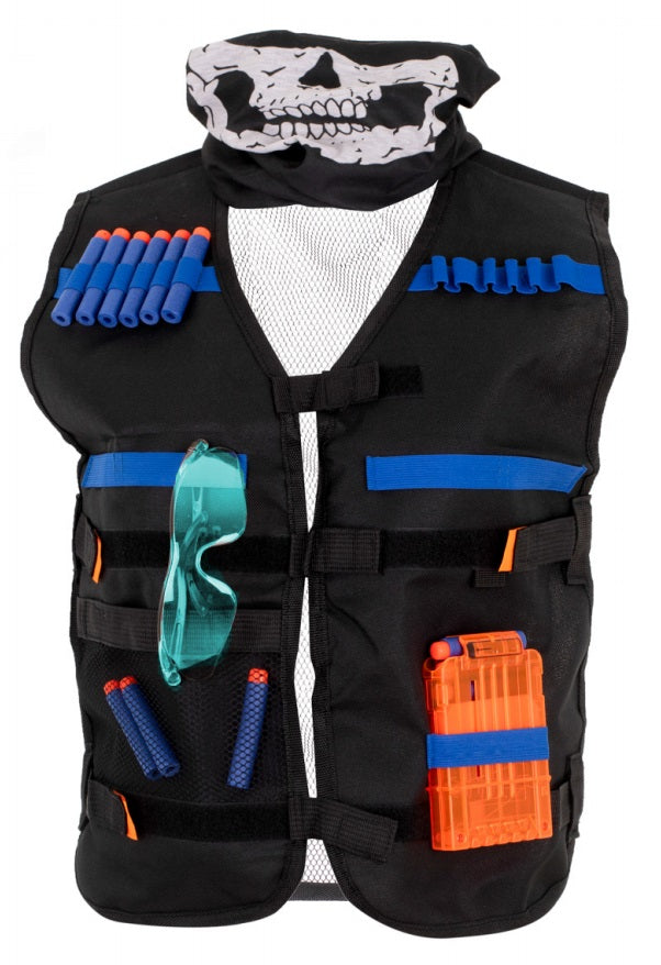 Taktisk vest til NERF-affyringsudstyr og tilbehør