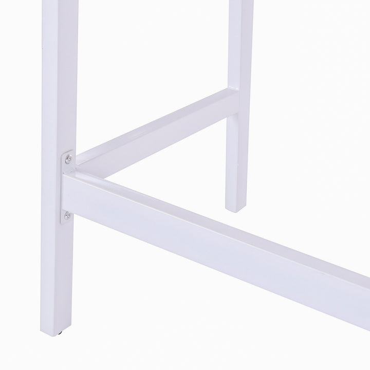 Skrivebord computerbord kontorbord arbejdsbord pc-bord alsidig med seks opbevaringsrum skuffe bred bordplade til studiekontor og kollegieværelse naturlig 100 x 55 x 81,5 cm