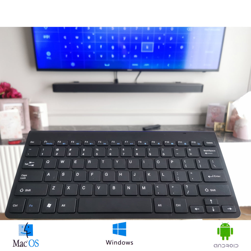 Trådløst Smart TV-tastatur, sort