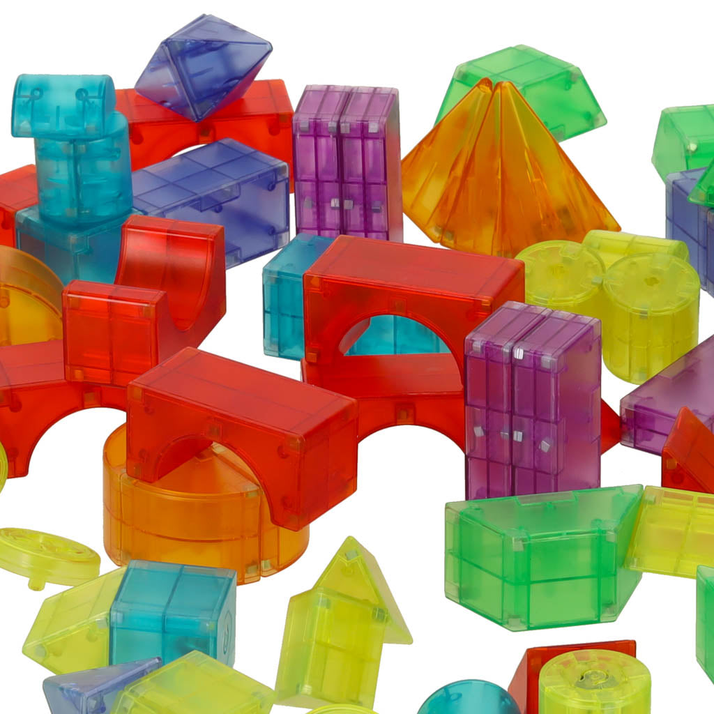 3D-konstruktionsmagnetiske LED-lysende 64 el