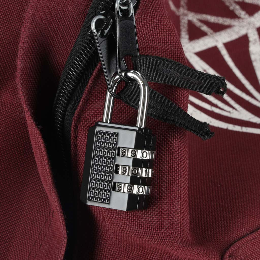 Cipher-kombinationshængelås til kuffert