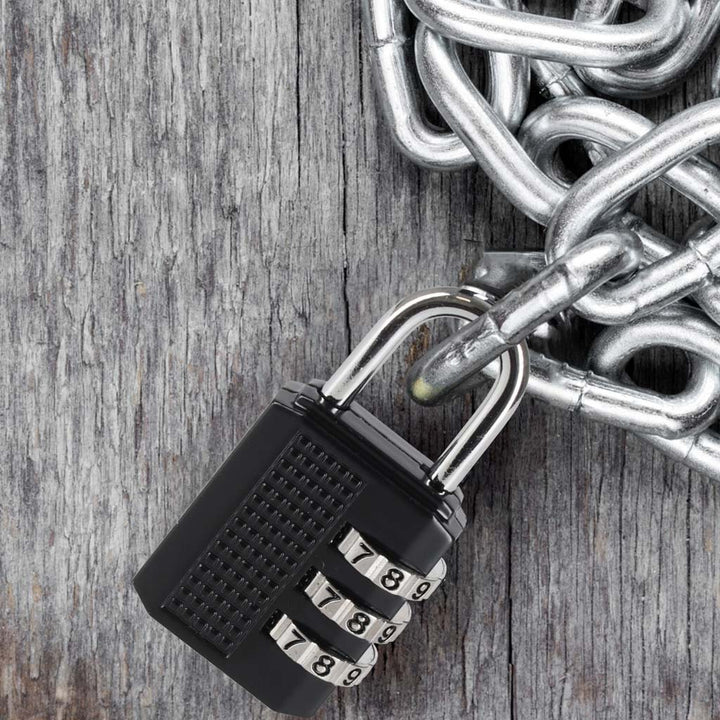 Cipher-kombinationshængelås til kuffert