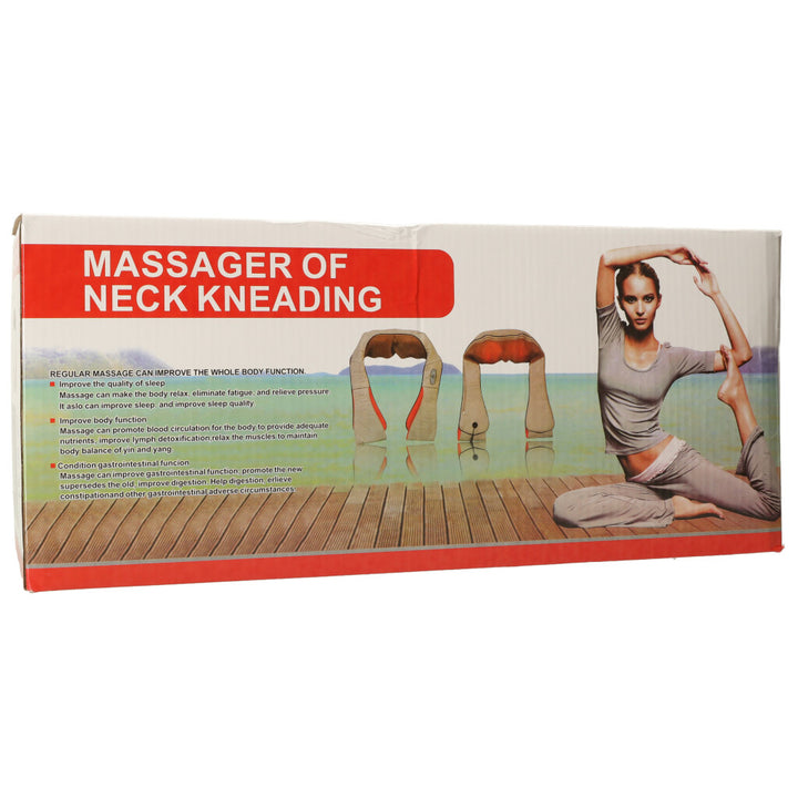 Shiatsu nakke- og rygvarmende massagekravemassager
