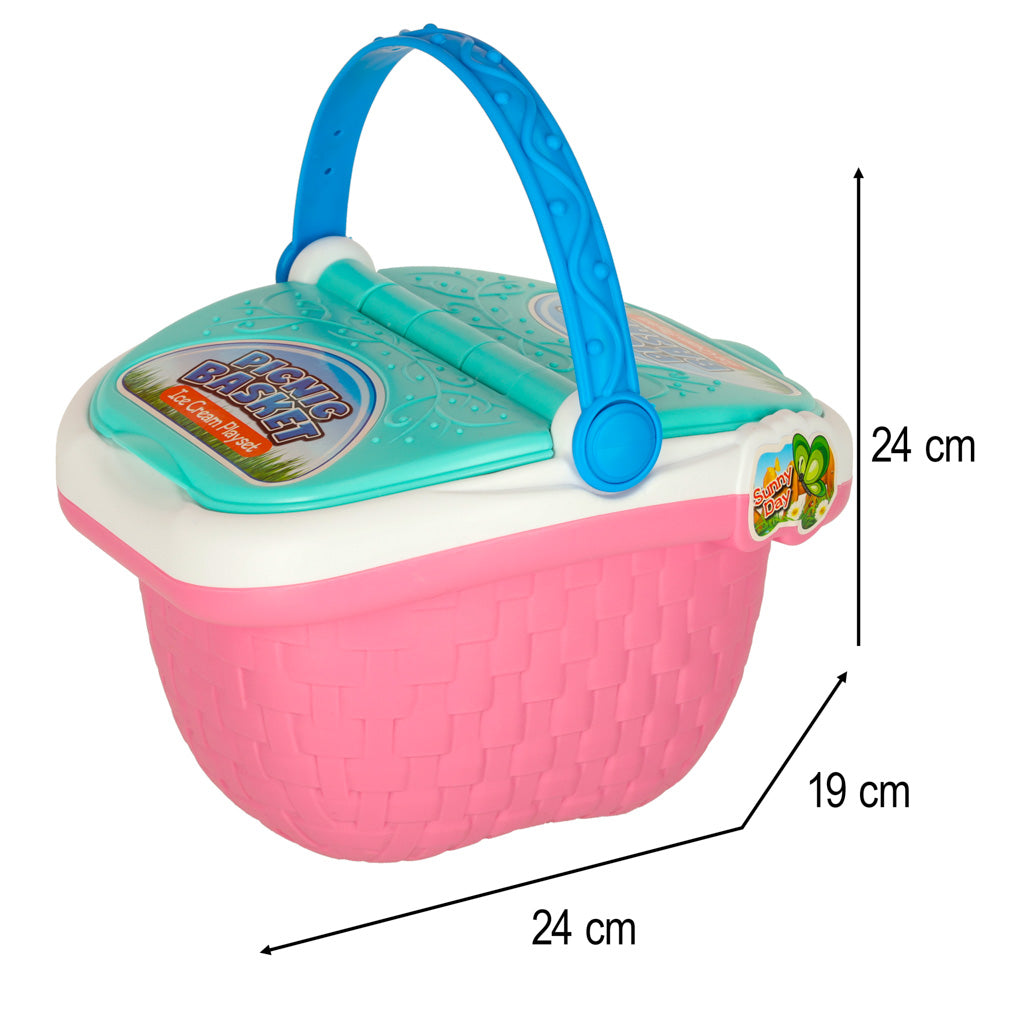 Picnickurv isbutik desserter mad forplejning snacks til picnic