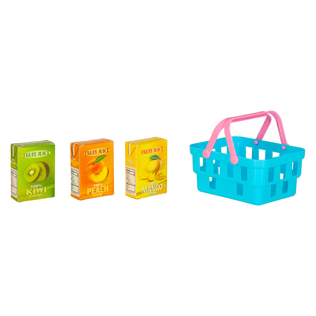 Picnickurv frugtkurv juice drikkevarer mad forsyninger snacks til picnic