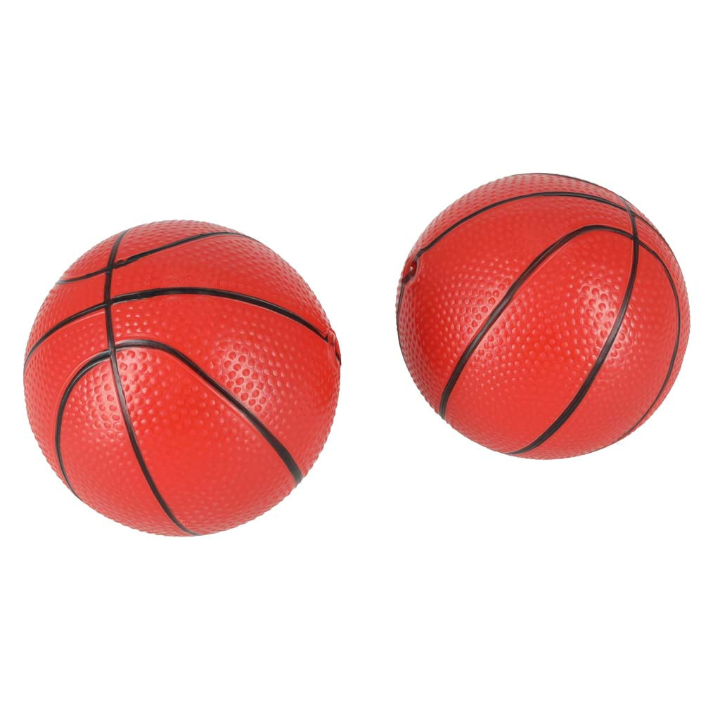 Basketball sportsarkadespil bærbar basketball pumpe med 2 bolde.