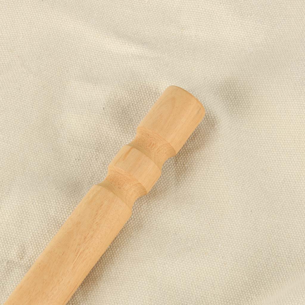 Brasiliansk stol med fodstøtte, hængegynge 130 cm beige