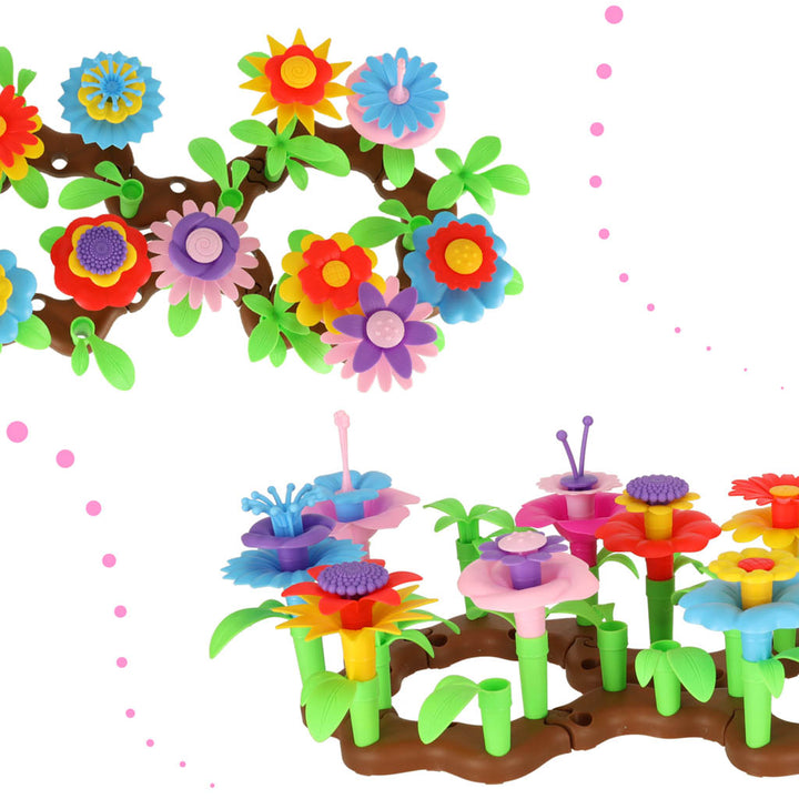 Blomster kreative klodser blomsterhave 104 brikker