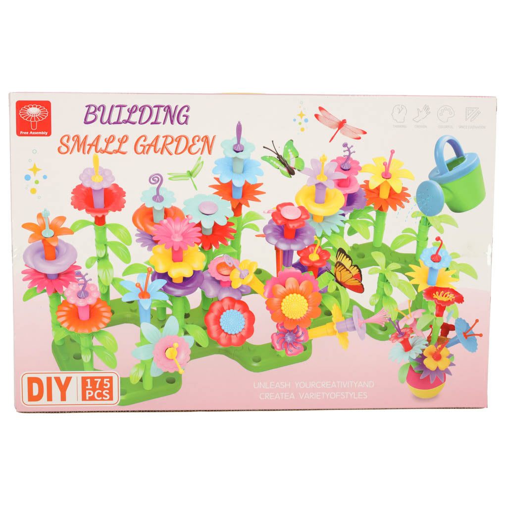 Blomster kreative blokke blomsterhave 175 elementer