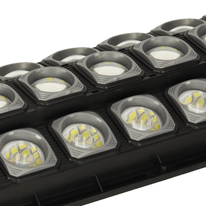 LED solcelledrevet udendørs halogen lanternelampe