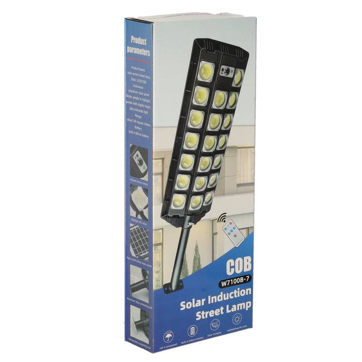 LED solcelledrevet udendørs halogen lanternelampe