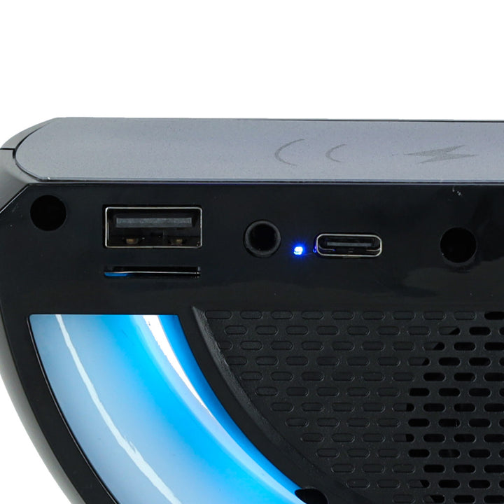 LED-lys RGB-oplader induktionsradio