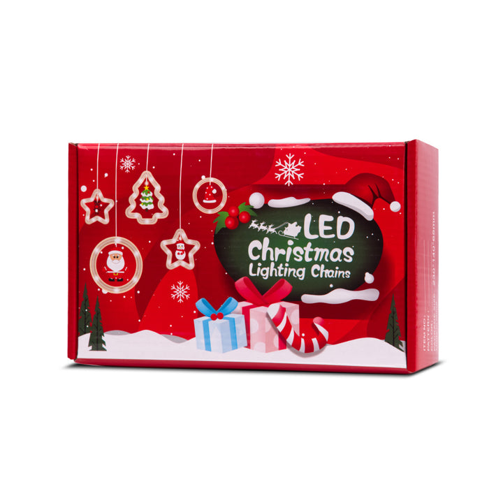LED juletræsgardinlys 3m 10 USB-pærer