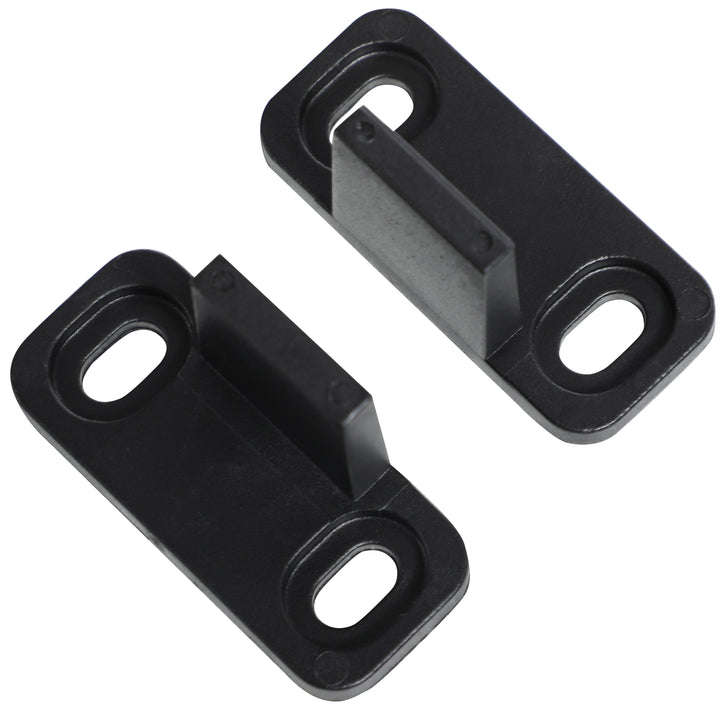 Skydedørssæt, kulstofstål, installationssæt uden dør, pladsbesparende, sort