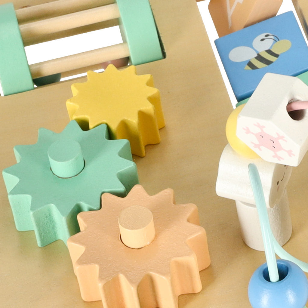 Lulilo Farverigt Montessori manipulationsbord