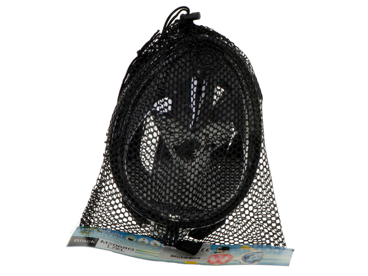 Fuldt foldbar snorkelmaske L/XL sort