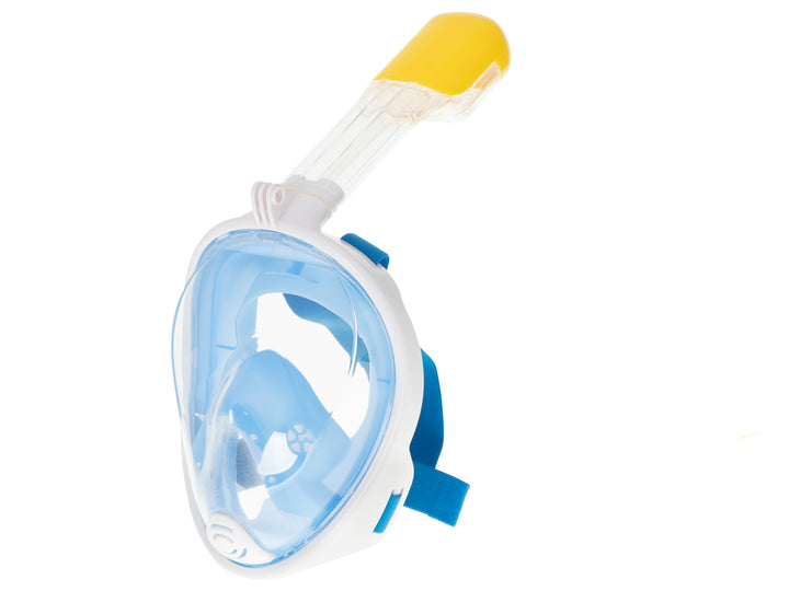 Fuldt foldbar snorkelmaske L/XL blå